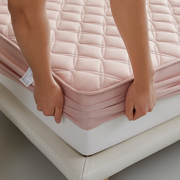 91家纺网 家纺一手货源 找家纺 （总）红淳家纺 2025新款A类抗菌全棉夹棉轻奢款床笠单品床笠床笠单件