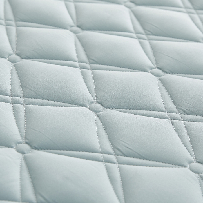 91家纺网 家纺一手货源 找家纺 红淳家纺 2025新款A类抗菌全棉夹棉轻奢款床笠单品床笠床笠单件 全棉轻奢-水绿