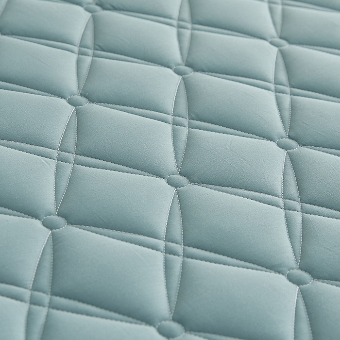 91家纺网 家纺一手货源 找家纺 红淳家纺 2025新款A类抗菌全棉夹棉轻奢款床笠单品床笠床笠单件 全棉轻奢-天青