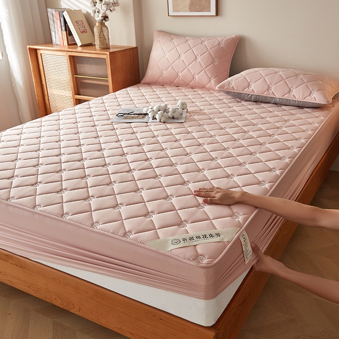 91家纺网 家纺一手货源 找家纺 （总）红淳家纺 2025新款全棉纯棉新疆棉花S款床笠单品床笠床笠单件