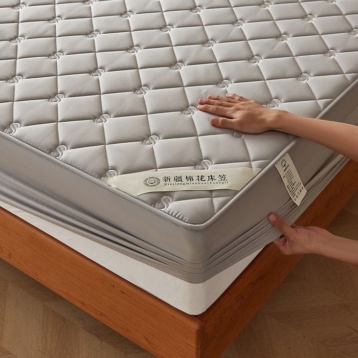 91家纺网 家纺一手货源 找家纺 （总）红淳家纺 2025新款全棉纯棉新疆棉花S款床笠单品床笠床笠单件