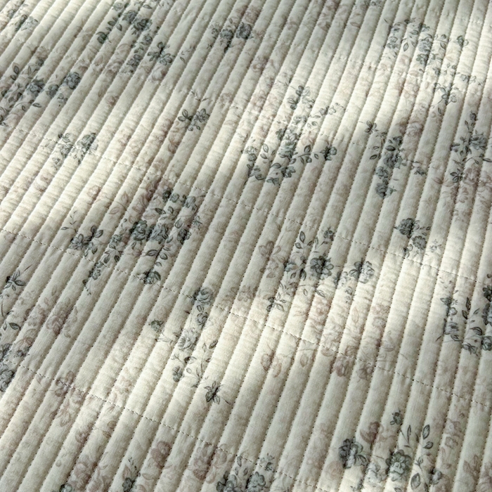 91家纺网 家纺一手货源 找家纺 床盖工厂店 2025新款全棉纯棉纱布加宝宝绒填充棉花床盖三件套 素颜-米