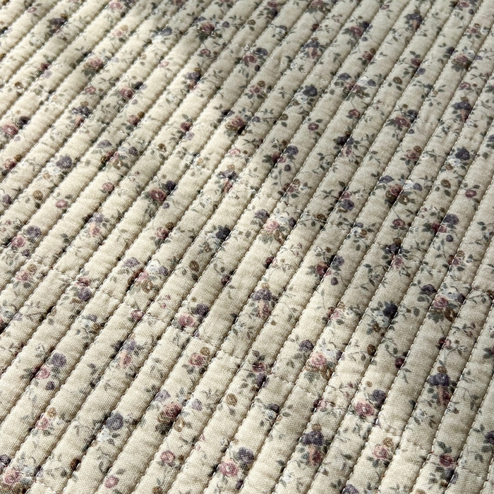 91家纺网 家纺一手货源 找家纺 床盖工厂店 2025新款全棉纯棉纱布加宝宝绒填充棉花床盖三件套 悠野-咖