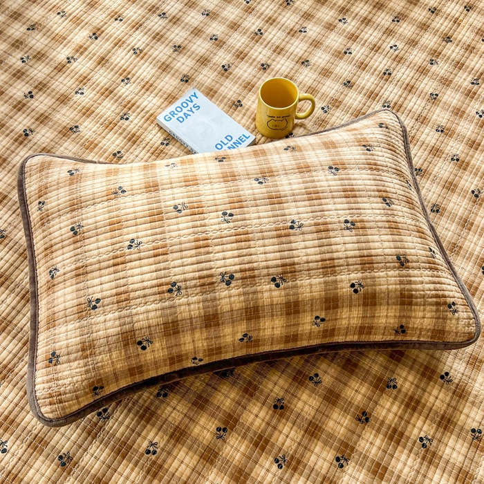 91家纺网 家纺一手货源 找家纺 床盖工厂店 2025新款全棉纯棉纱布加宝宝绒填充棉花床盖三件套 格格巫