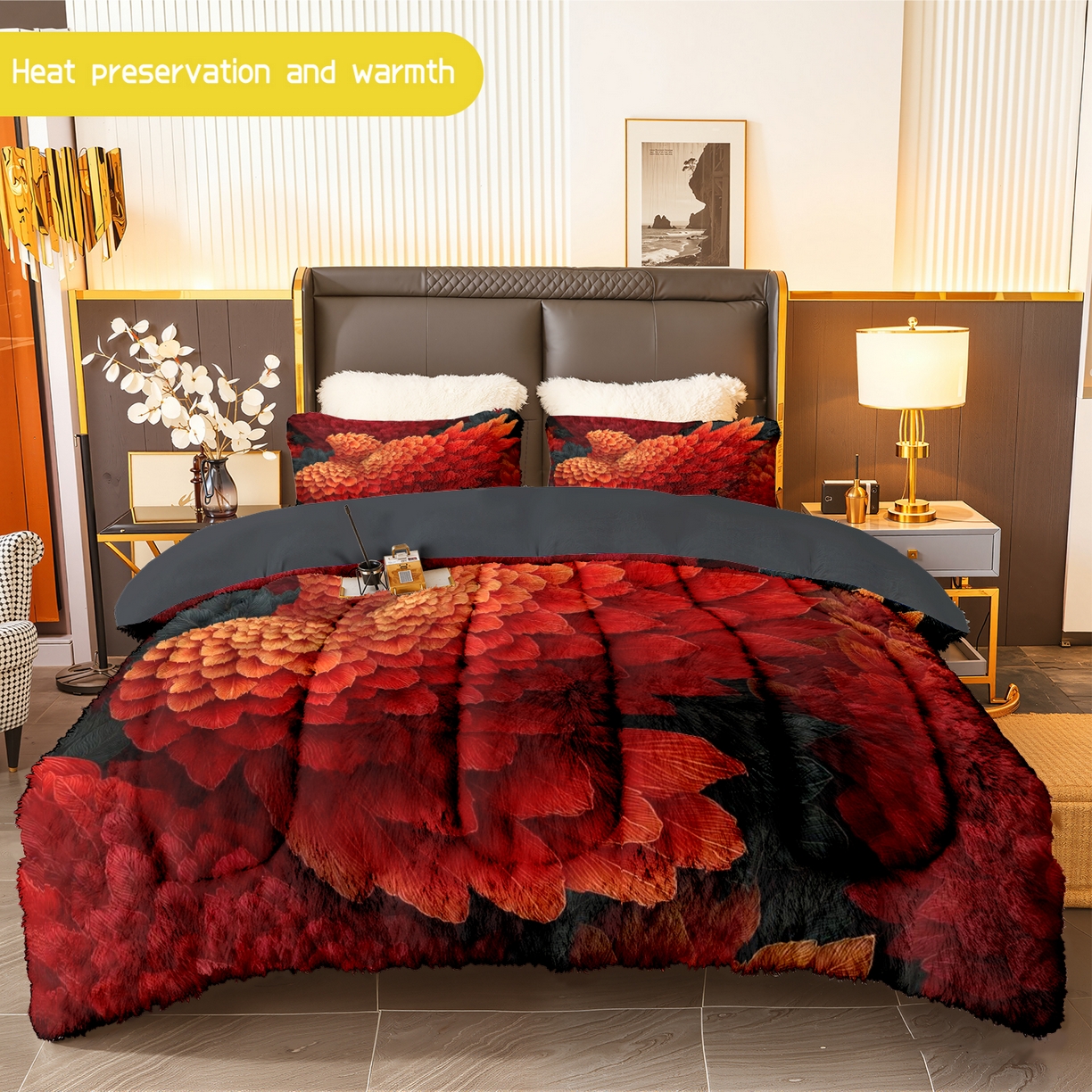 91家纺网 家纺一手货源 找家纺 （总）合纵跨境工厂 一件定制pod模式jit跨境180G牛奶绒被子三件套一件代发temu希音集采shein亚马逊24h发