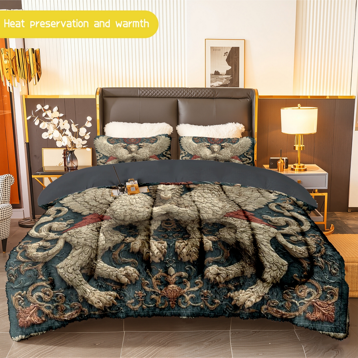 91家纺网 家纺一手货源 找家纺 （总）合纵跨境工厂 一件定制pod模式jit跨境180G牛奶绒被子三件套一件代发temu希音集采shein亚马逊24h发