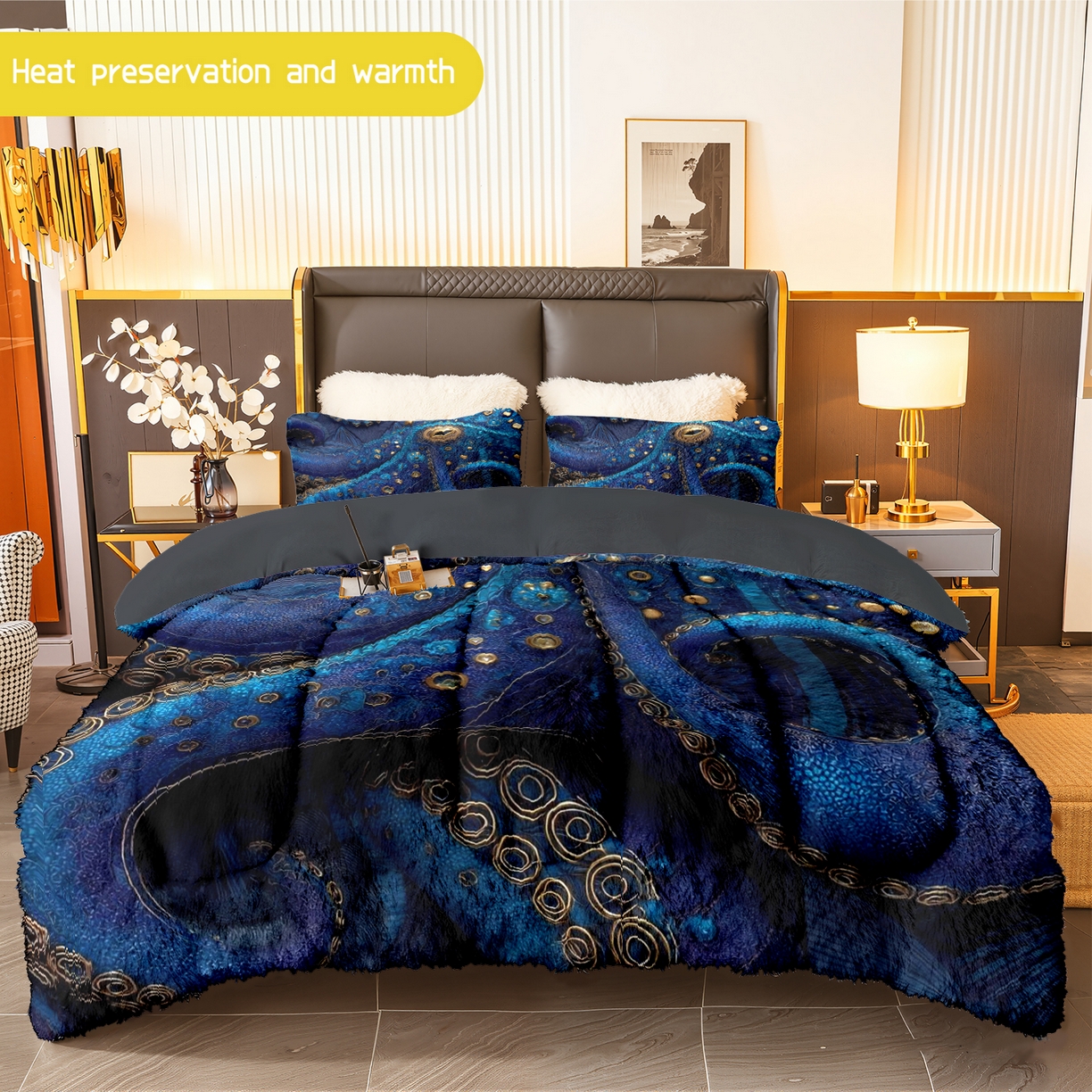 91家纺网 家纺一手货源 找家纺 （总）合纵跨境工厂 一件定制pod模式jit跨境180G牛奶绒被子三件套一件代发temu希音集采shein亚马逊24h发