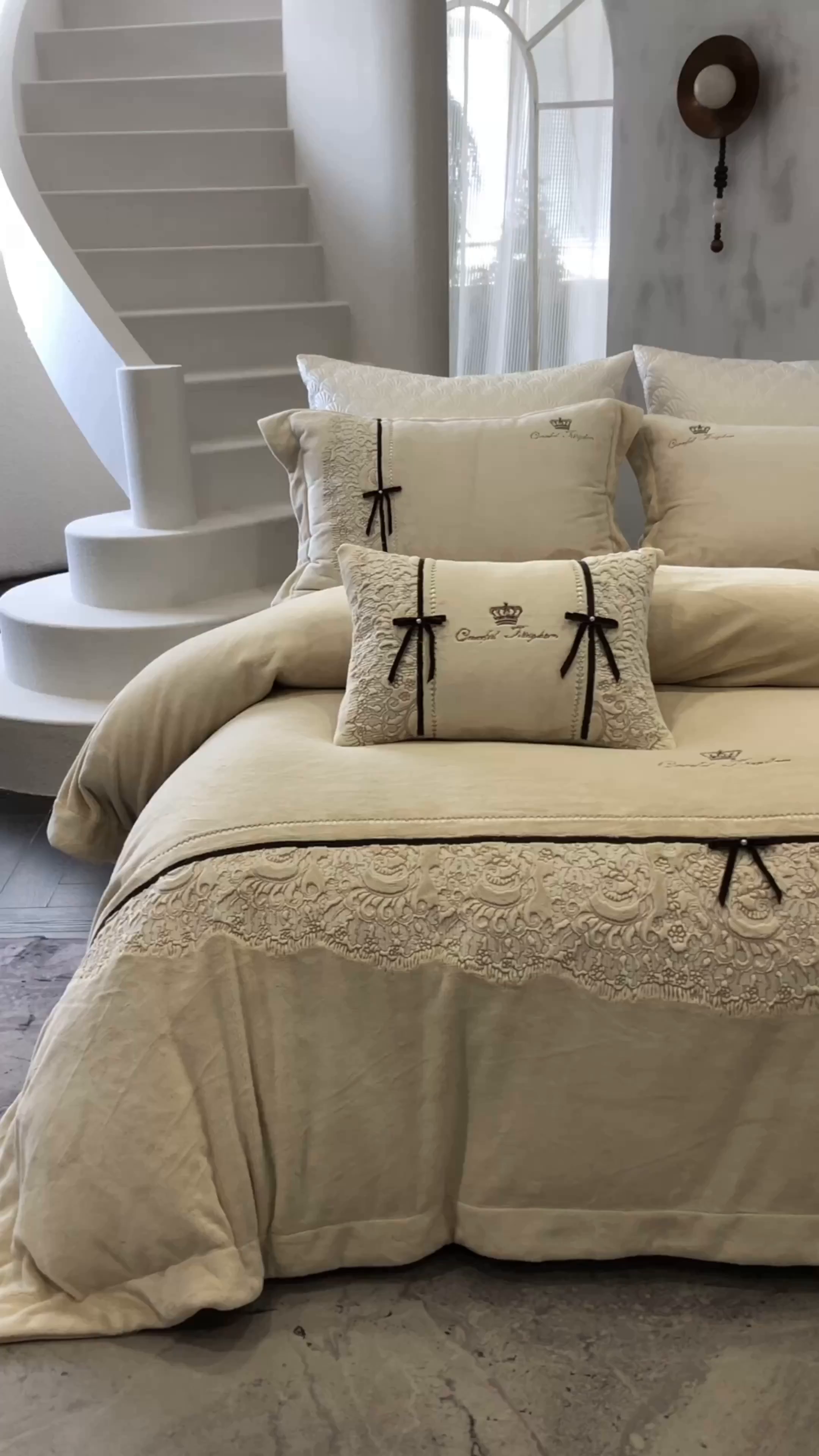 91家纺网 家纺一手货源 找家纺 涞澳家纺 2025新款牛奶绒四件套-维拉诗镜 维拉诗镜-舒芙蕾