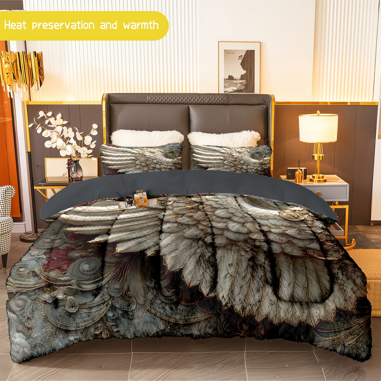 91家纺网 家纺一手货源 找家纺 （总）合纵跨境工厂 一件定制pod模式jit跨境180G牛奶绒被子三件套一件代发temu希音集采shein亚马逊24h发