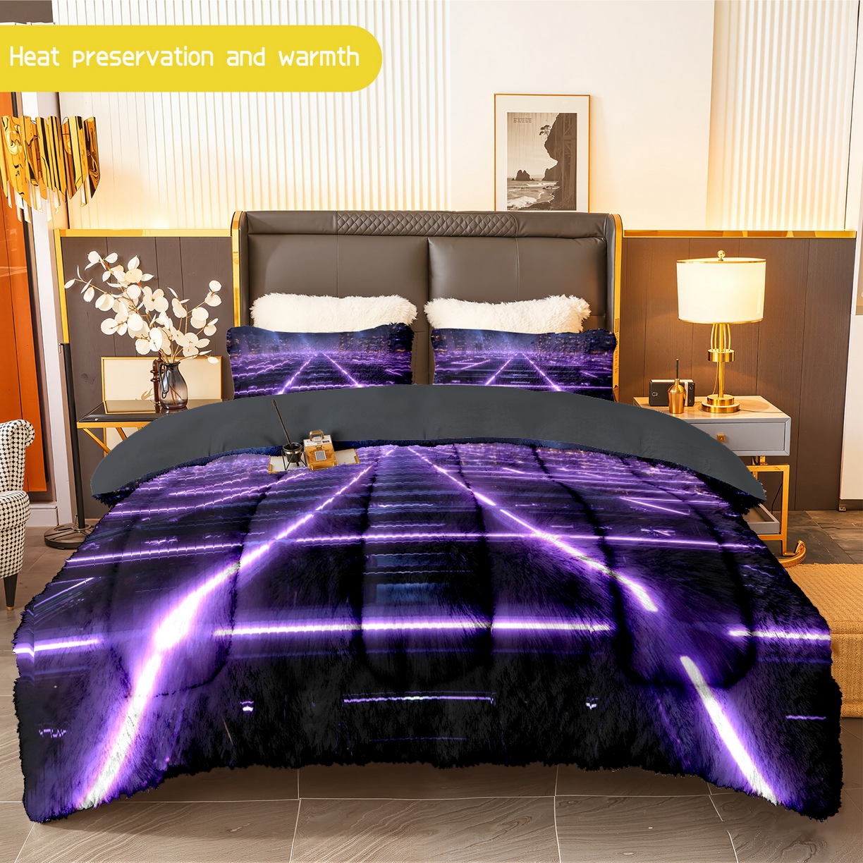 91家纺网 家纺一手货源 找家纺 （总）合纵跨境工厂 一件定制pod模式jit跨境180G牛奶绒被子三件套一件代发temu希音集采shein亚马逊24h发