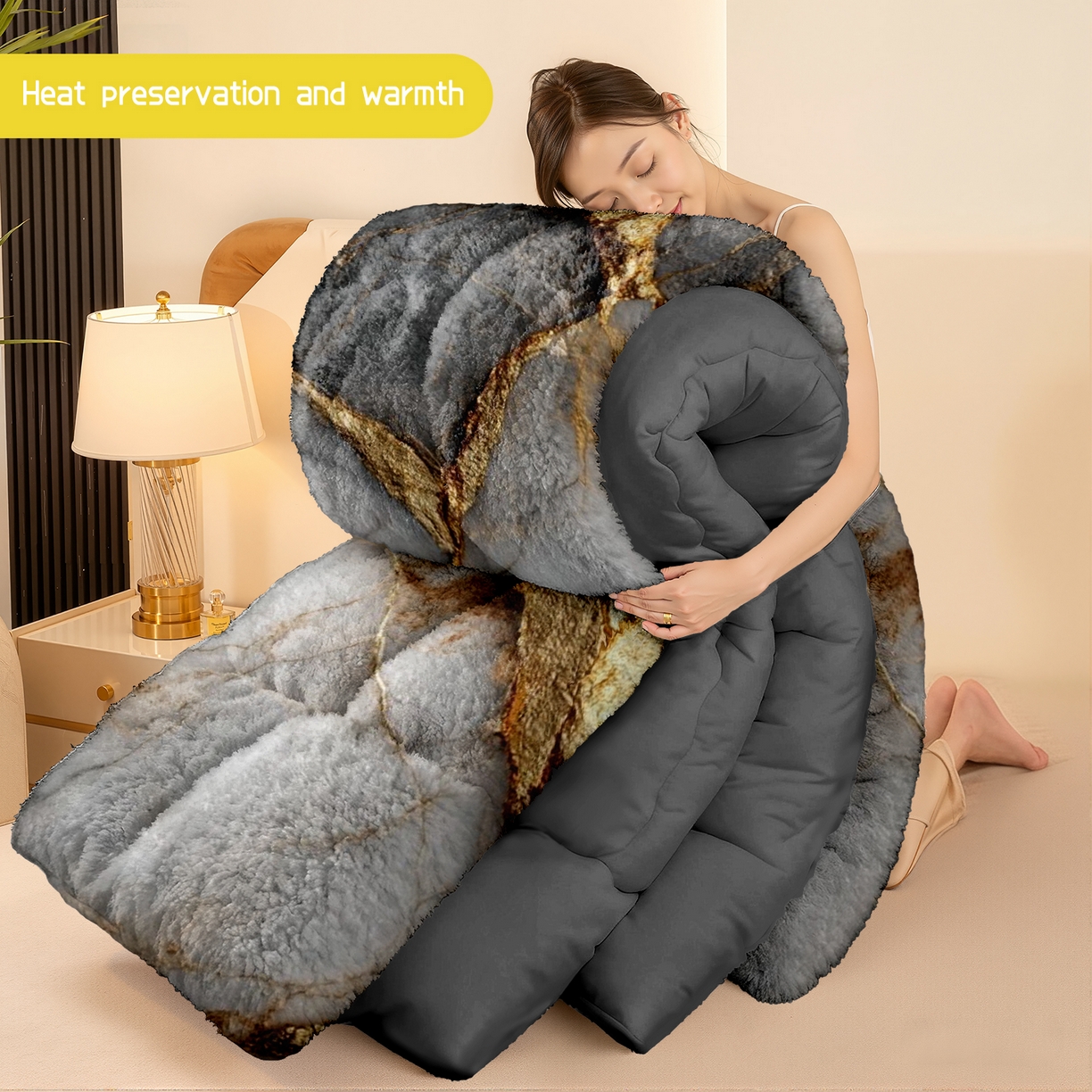 91家纺网 家纺一手货源 找家纺 合纵跨境工厂 一件定制pod模式jit跨境180G牛奶绒被子三件套一件代发temu希音集采shein亚马逊24h发 015923318