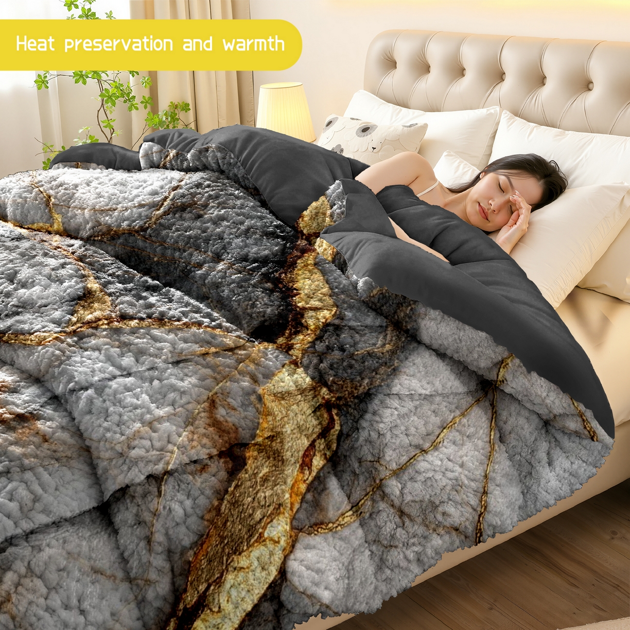 91家纺网 家纺一手货源 找家纺 合纵跨境工厂 一件定制pod模式jit跨境180G牛奶绒被子三件套一件代发temu希音集采shein亚马逊24h发 015923318