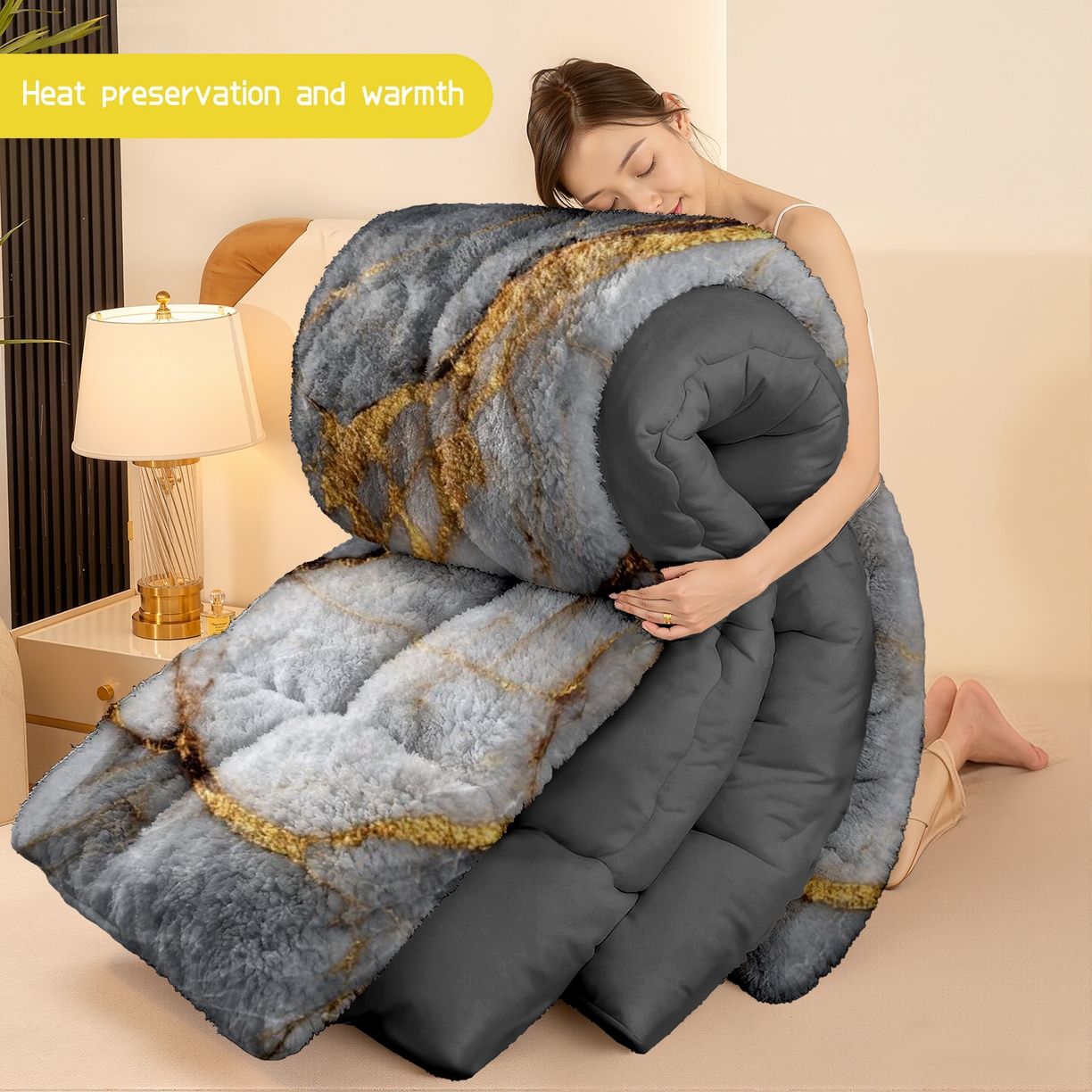 91家纺网 家纺一手货源 找家纺 合纵跨境工厂 一件定制pod模式jit跨境180G牛奶绒被子三件套一件代发temu希音集采shein亚马逊24h发 015923319