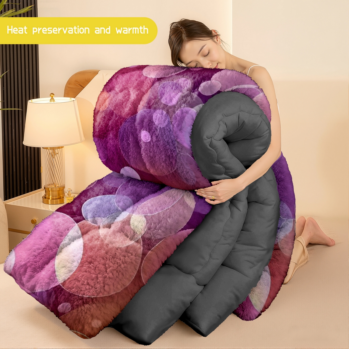 91家纺网 家纺一手货源 找家纺 合纵跨境工厂 一件定制pod模式jit跨境180G牛奶绒被子三件套一件代发temu希音集采shein亚马逊24h发 015923322