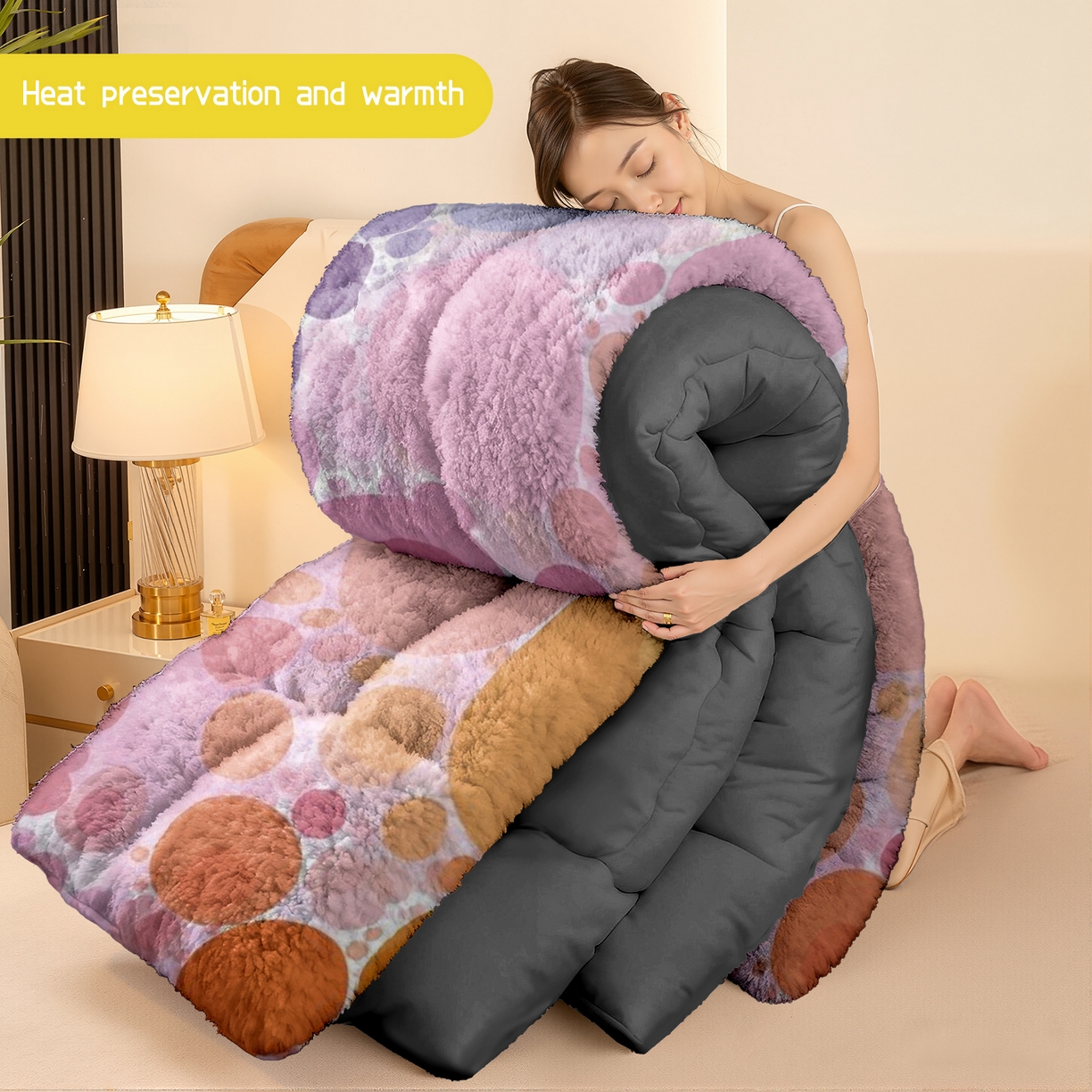 91家纺网 家纺一手货源 找家纺 合纵跨境工厂 一件定制pod模式jit跨境180G牛奶绒被子三件套一件代发temu希音集采shein亚马逊24h发 015923323