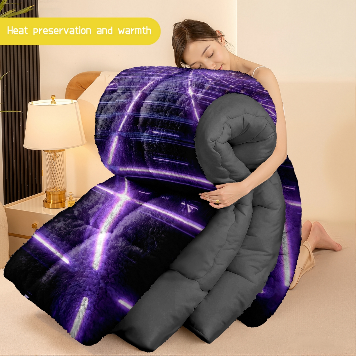 91家纺网 家纺一手货源 找家纺 合纵跨境工厂 一件定制pod模式jit跨境180G牛奶绒被子三件套一件代发temu希音集采shein亚马逊24h发 015923324