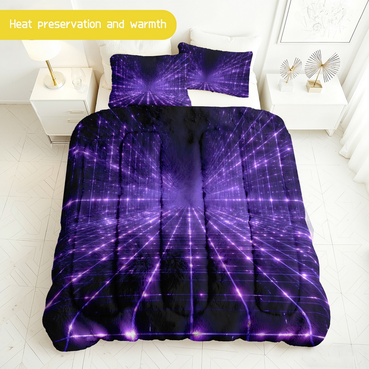 91家纺网 家纺一手货源 找家纺 合纵跨境工厂 一件定制pod模式jit跨境180G牛奶绒被子三件套一件代发temu希音集采shein亚马逊24h发 015923326