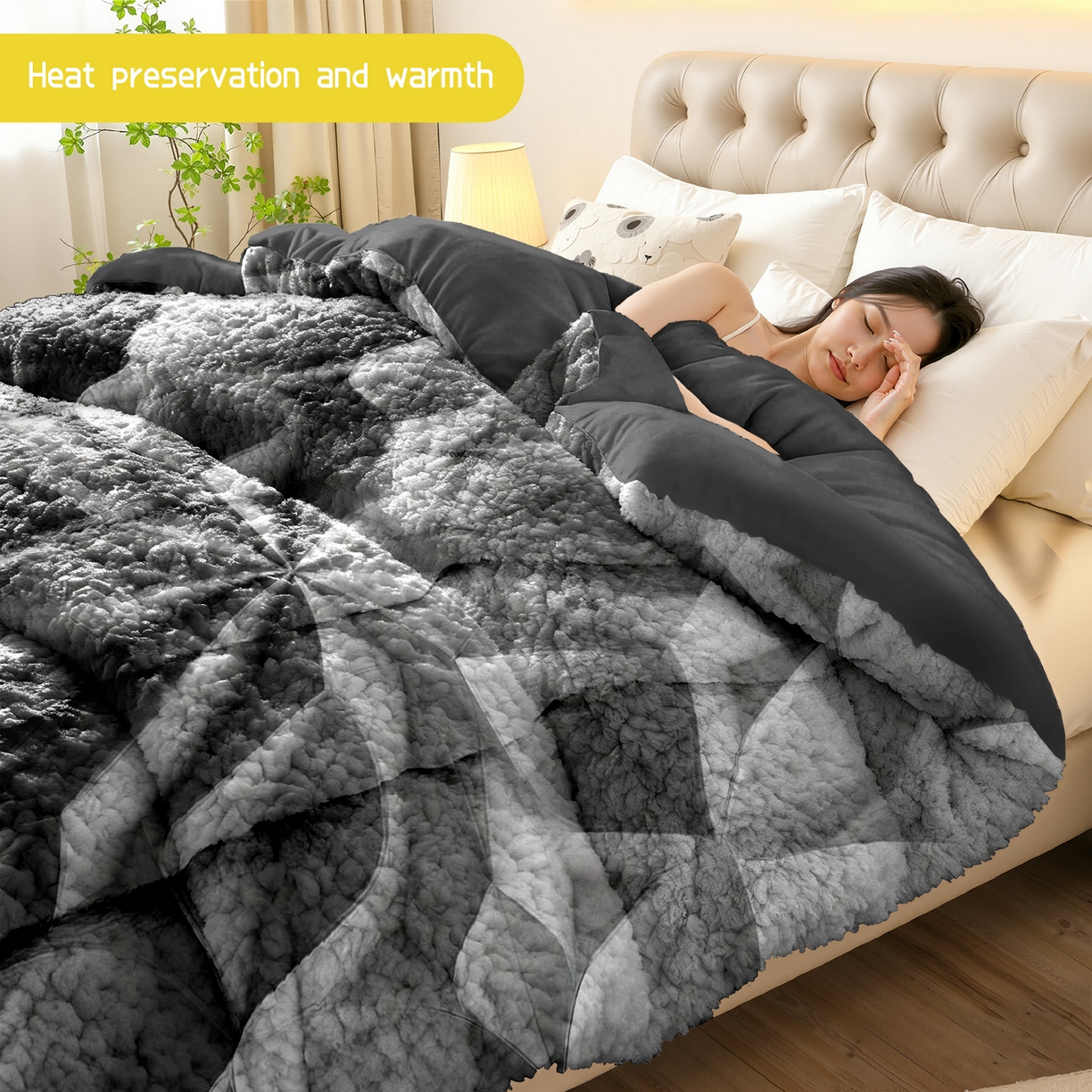 91家纺网 家纺一手货源 找家纺 合纵跨境工厂 一件定制pod模式jit跨境180G牛奶绒被子三件套一件代发temu希音集采shein亚马逊24h发 015923330