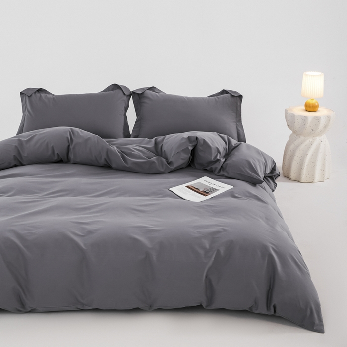 91家纺网 家纺一手货源 找家纺 （总）红淳家纺 2025新款50支长绒棉贡缎磨毛四件套