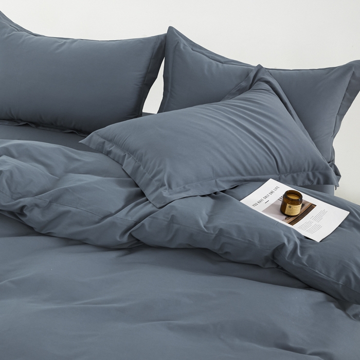 91家纺网 家纺一手货源 找家纺 （总）红淳家纺 2025新款50支长绒棉贡缎磨毛单被套系列