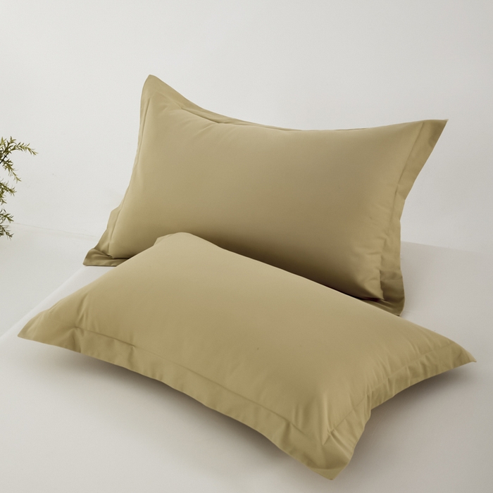 91家纺网 家纺一手货源 找家纺 红淳家纺 2025新款50支长绒棉贡缎磨毛单被套系列 柚子金