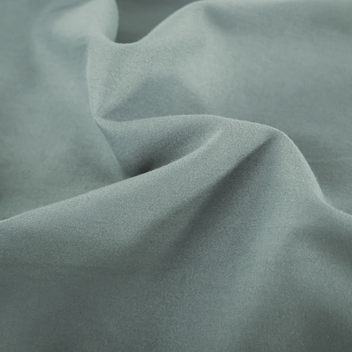 91家纺网 家纺一手货源 找家纺 红淳家纺 2025新款50支长绒棉贡缎磨毛单被套系列 云青