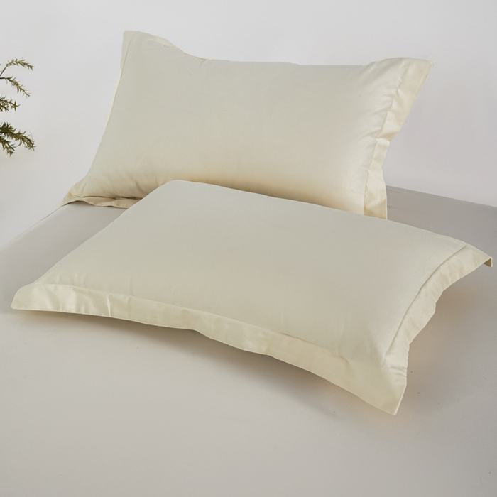 91家纺网 家纺一手货源 找家纺 红淳家纺 2025新款50支长绒棉贡缎磨毛单床笠系列 高贵白