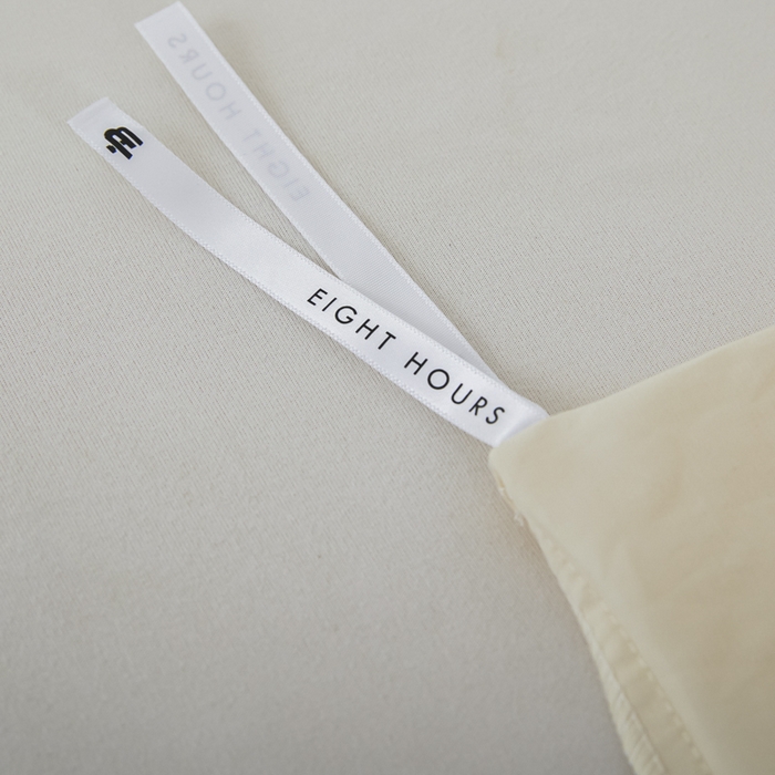 91家纺网 家纺一手货源 找家纺 红淳家纺 2025新款50支长绒棉贡缎磨毛单床笠系列 高贵白