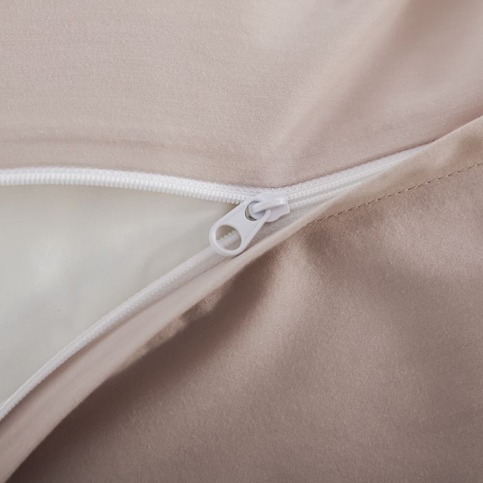 91家纺网 家纺一手货源 找家纺 红淳家纺 2025新款50支长绒棉贡缎磨毛单床笠系列 茜茜粉