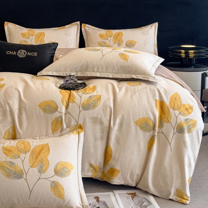 91家纺网 家纺一手货源 找家纺 （总）雲归梦 2025新款全棉火山磨毛精梳棉生态磨毛纯棉四件套