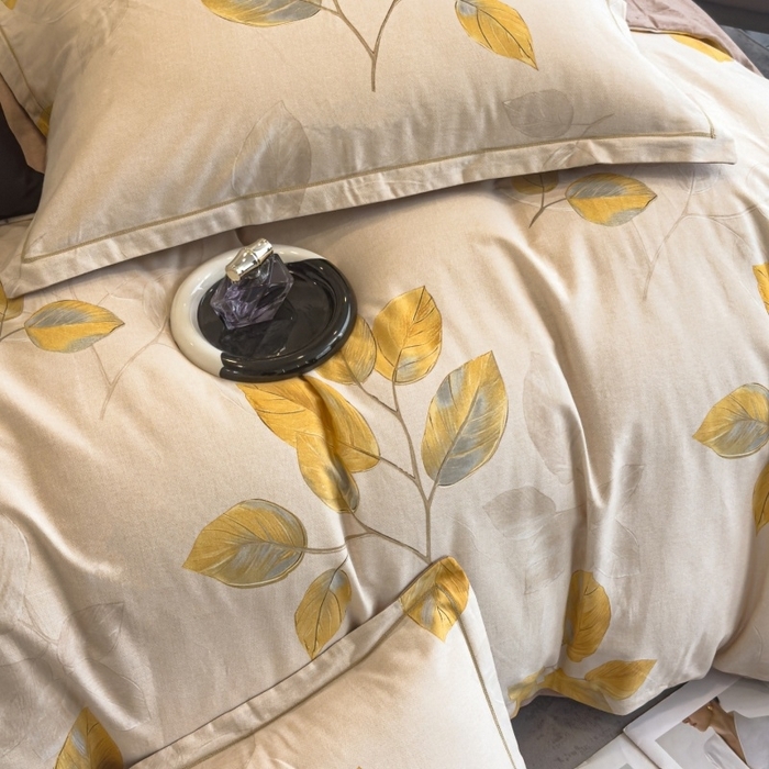 91家纺网 家纺一手货源 找家纺 （总）雲归梦 2025新款全棉火山磨毛精梳棉生态磨毛纯棉四件套