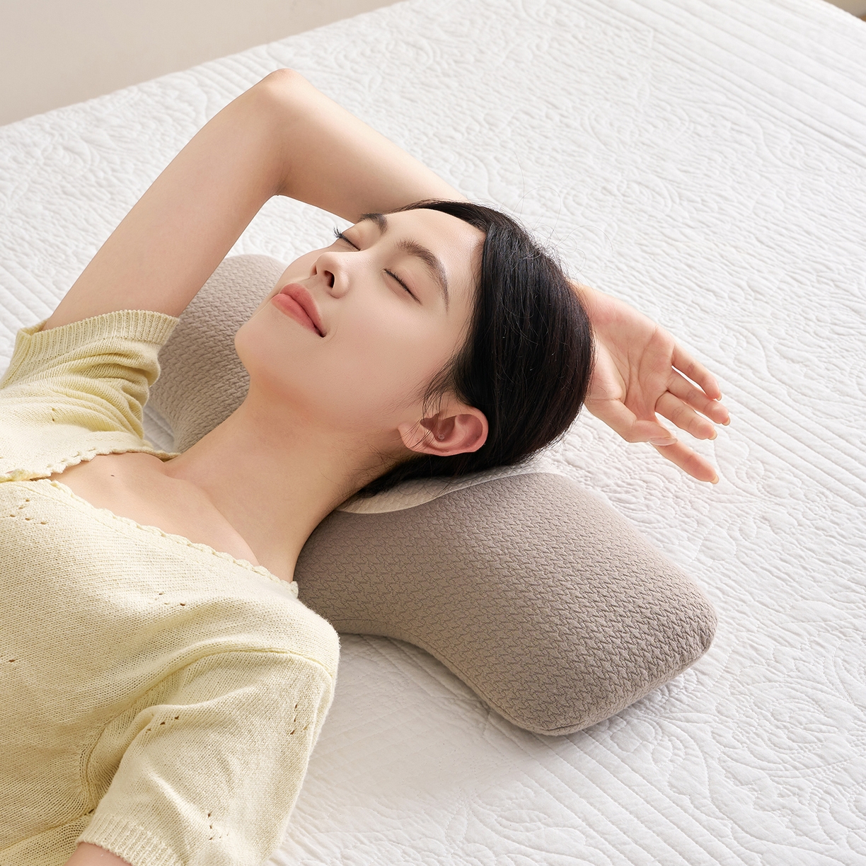 91家纺网 家纺一手货源 找家纺 （总）乐可 2025新款草本颈椎枕荞麦枕本草香丸合香枕枕头枕芯