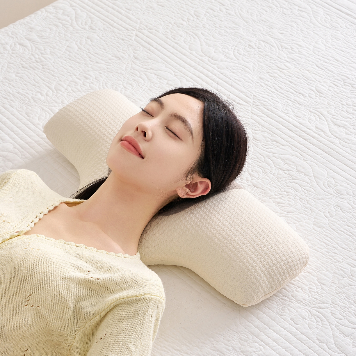 91家纺网 家纺一手货源 找家纺 乐可 2025新款草本颈椎枕荞麦枕本草香丸合香枕枕头枕芯 草本颈椎枕-米