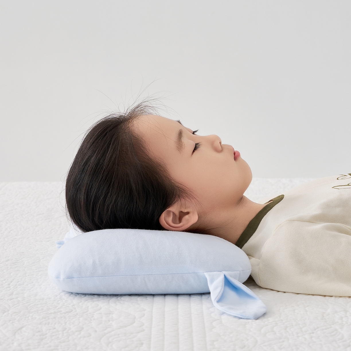 91家纺网 家纺一手货源 找家纺 乐可 2025新款香眠安抚枕山楂籽合香枕手工香丸枕枕头枕芯 香眠安抚枕-猫咪蓝