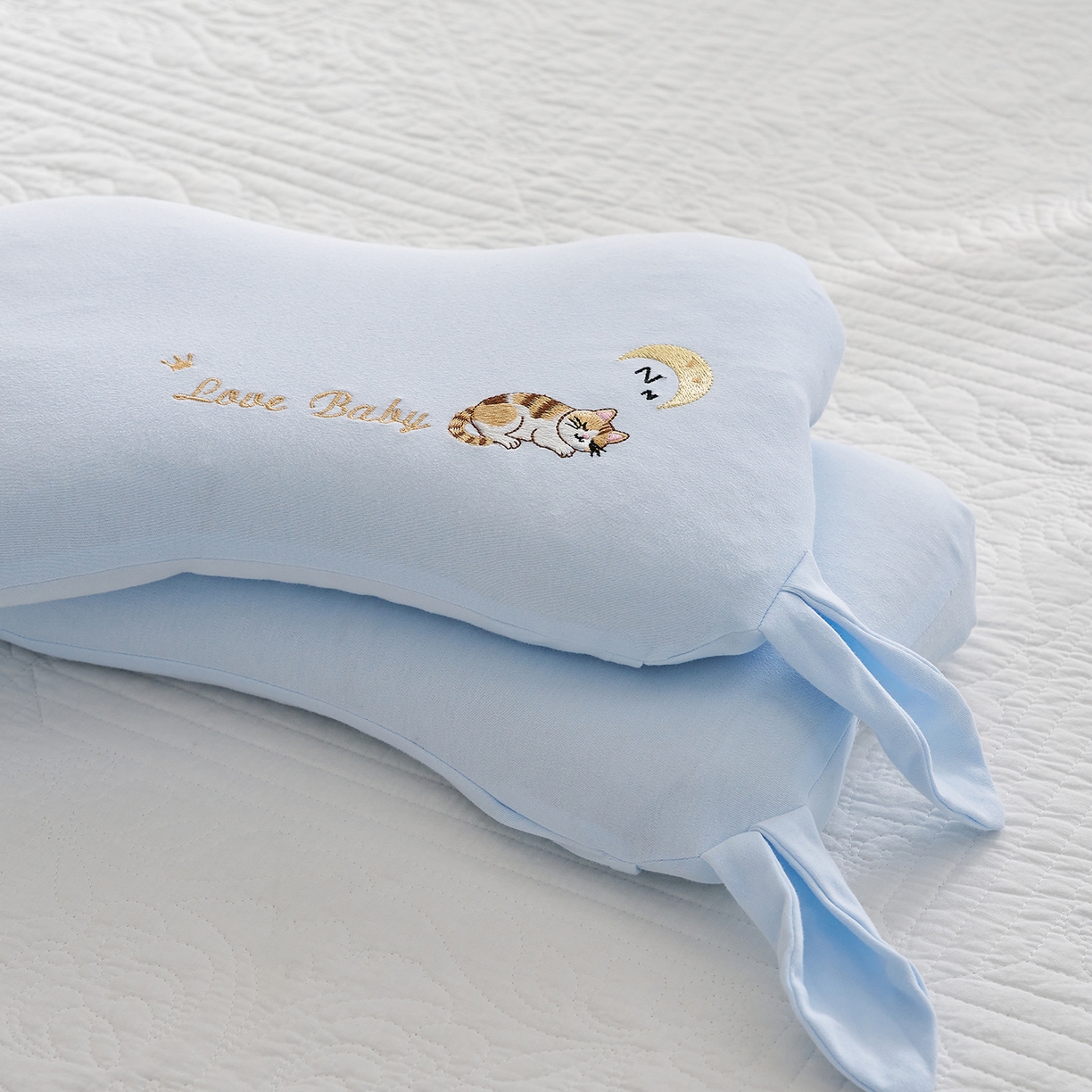 乐可 2025新款香眠安抚枕山楂籽合香枕手工香丸枕枕头枕芯 香眠安抚枕-猫咪蓝