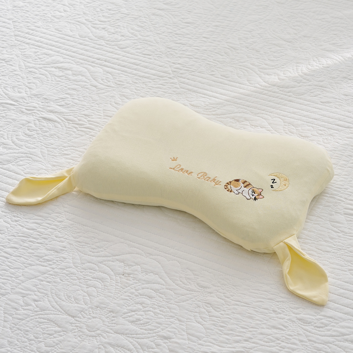 91家纺网 家纺一手货源 找家纺 乐可 2025新款香眠安抚枕山楂籽合香枕手工香丸枕枕头枕芯 香眠安抚枕-猫咪黄