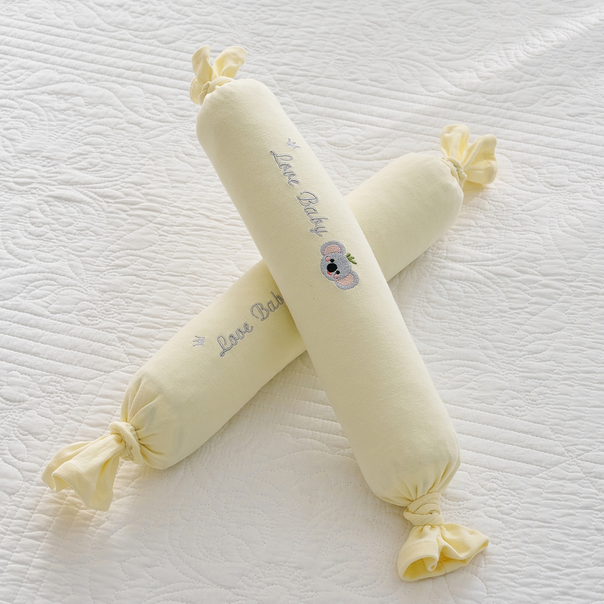 91家纺网 家纺一手货源 找家纺 乐可 2025新款香眠糖果枕山楂籽合香枕手工香丸枕安抚抱枕枕头枕芯 香眠糖果枕-考拉黄