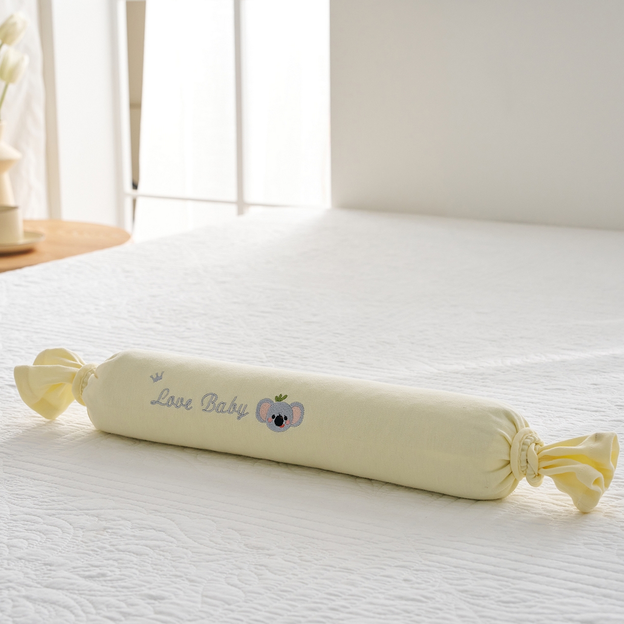 91家纺网 家纺一手货源 找家纺 乐可 2025新款香眠糖果枕山楂籽合香枕手工香丸枕安抚抱枕枕头枕芯 香眠糖果枕-考拉黄