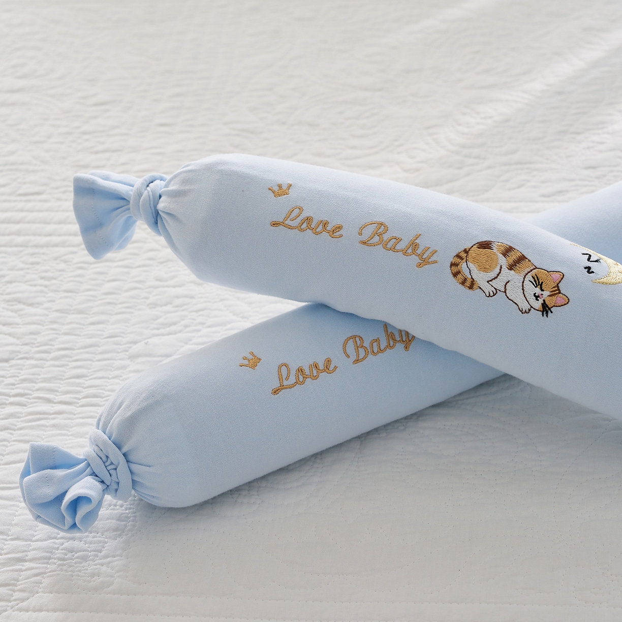 乐可 2025新款香眠糖果枕山楂籽合香枕手工香丸枕安抚抱枕枕头枕芯 香眠糖果枕-猫咪蓝