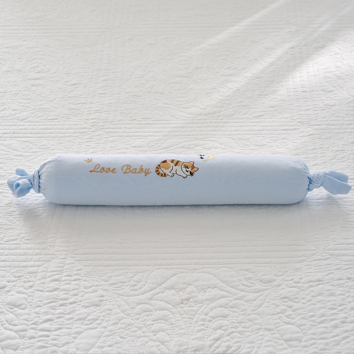 91家纺网 家纺一手货源 找家纺 乐可 2025新款香眠糖果枕山楂籽合香枕手工香丸枕安抚抱枕枕头枕芯 香眠糖果枕-猫咪蓝