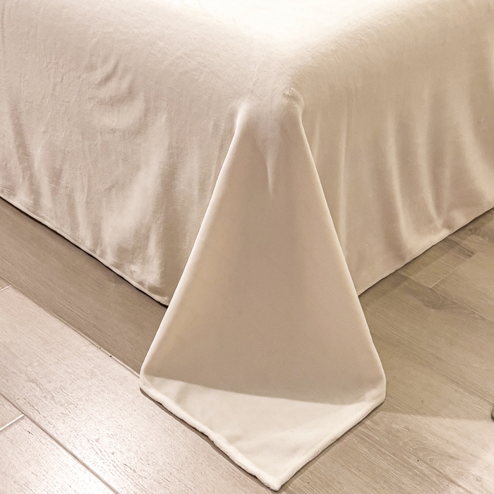 91家纺网 家纺一手货源 找家纺 九花鹿 2025新款水貂绒蝴蝶结豹纹四件套 蝴蝶结豹纹-灰