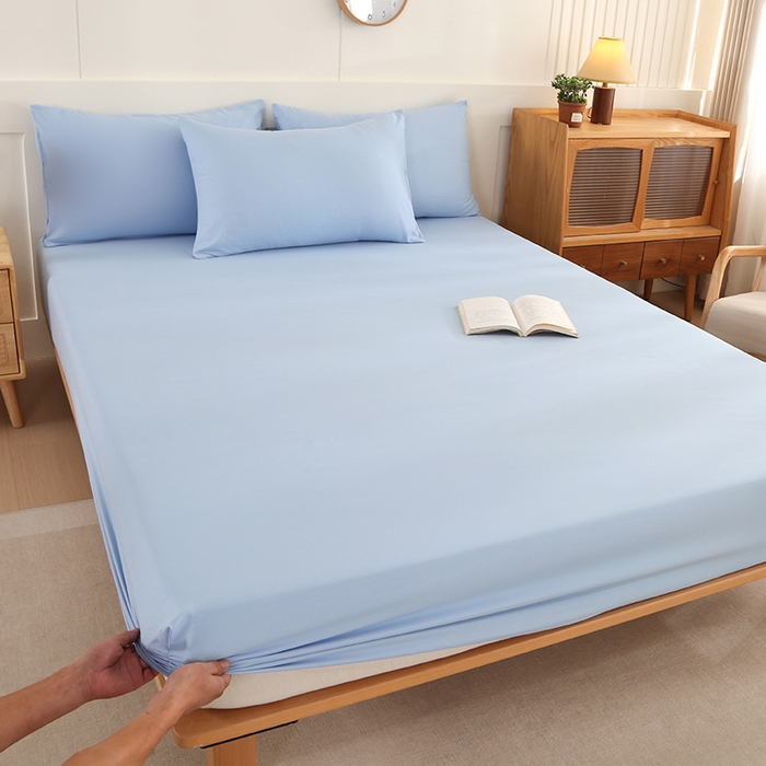 91家纺网 家纺一手货源 找家纺 （总）优纤家纺 2025新款亲肤水洗棉床笠系列