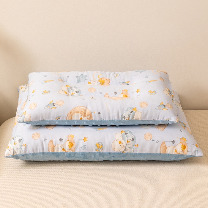 91家纺网 家纺一手货源 找家纺 （总）小米枕芯 2025新款豆豆绒卡通儿童枕 枕头枕芯