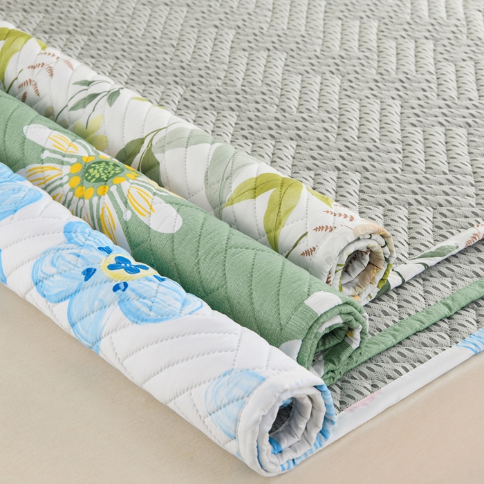 91家纺网 家纺一手货源 找家纺 （总）圣靓家纺 2025新款亲肤清新水洗床垫