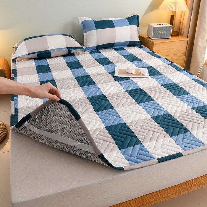 91家纺网 家纺一手货源 找家纺 （总）圣靓家纺 2025新款亲肤清新水洗床垫