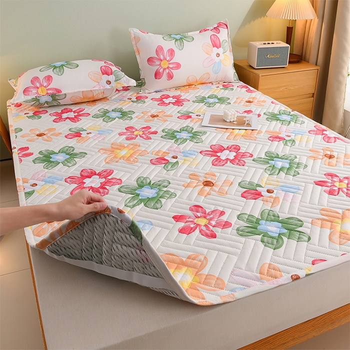 91家纺网 家纺一手货源 找家纺 （总）圣靓家纺 2025新款亲肤清新水洗床垫