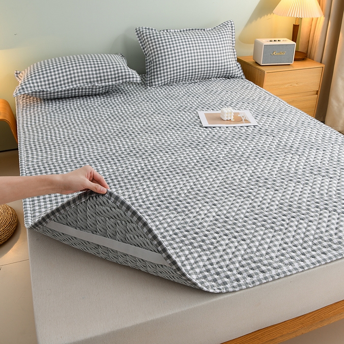 91家纺网 家纺一手货源 找家纺 （总）圣楚家纺 2025新款亲肤清新水洗床垫