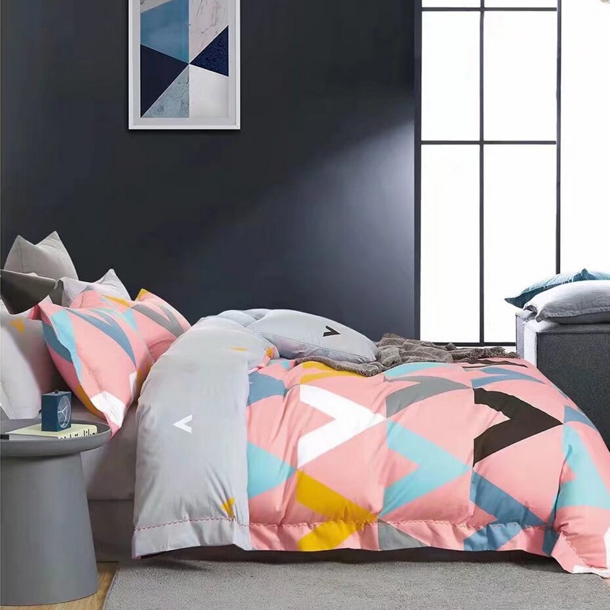 91家纺网 家纺一手货源 找家纺 （总）未来家居 JAMES KELLY （铂金凯丽）2025新款40支13376全棉印染铂金长绒棉四件套-系列7