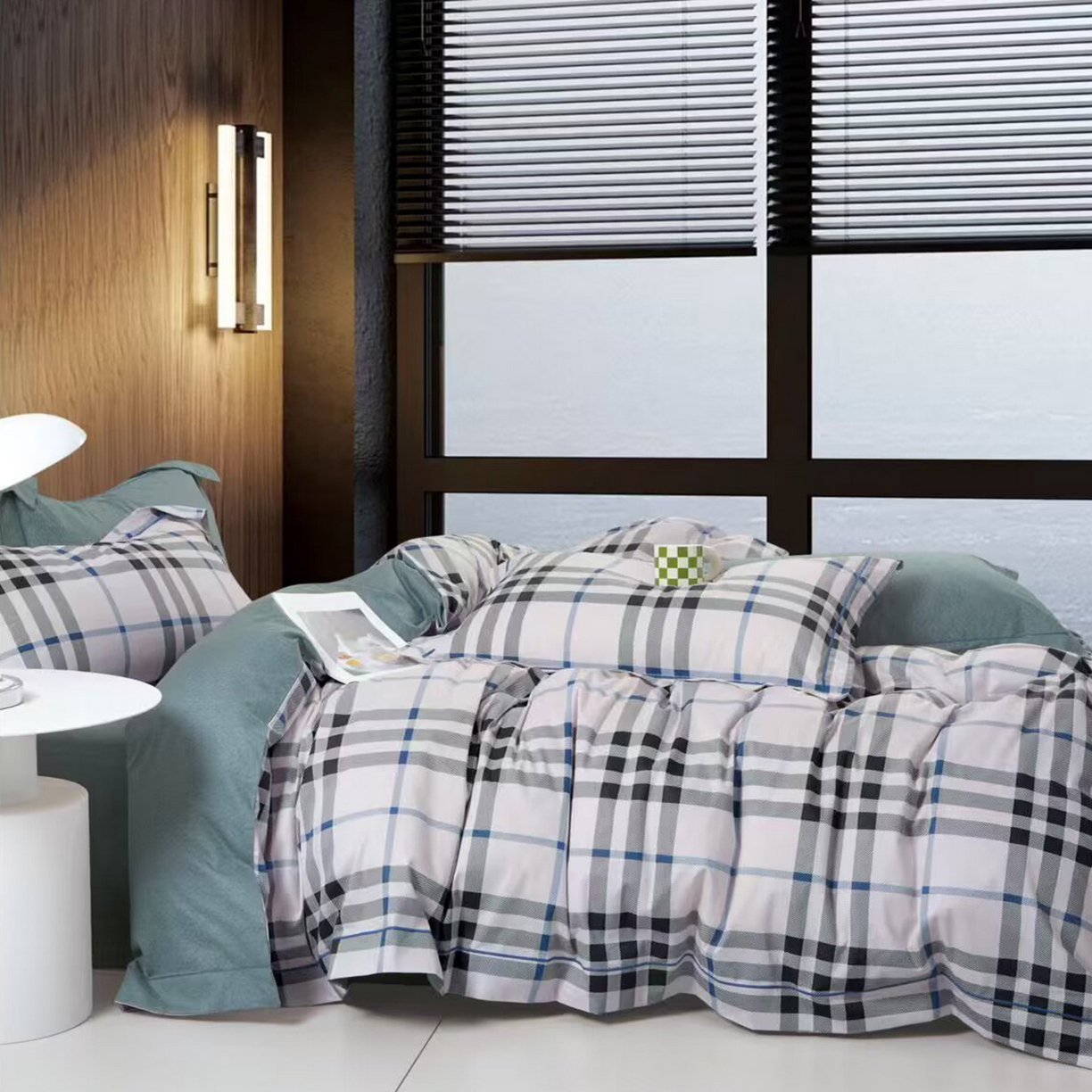 91家纺网 家纺一手货源 找家纺 （总）未来家居 JAMES KELLY （铂金凯丽）2025新款40支13376全棉印染铂金长绒棉四件套-系列7