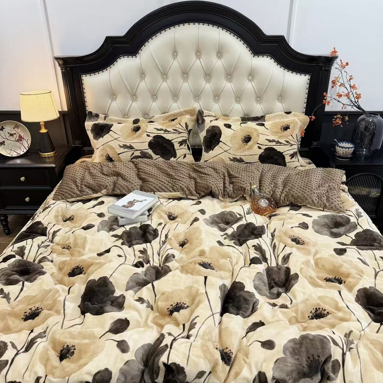 91家纺网 家纺一手货源 找家纺 （总）床盖工厂店 2025新款宝宝绒床盖四件套